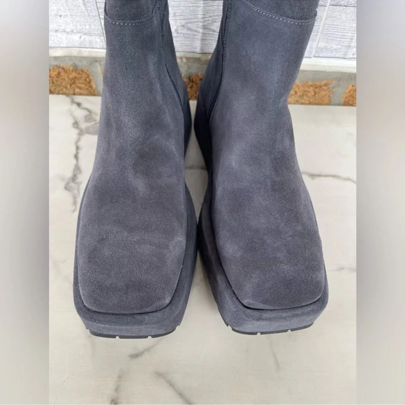 Equitare Nilton pewter suede boot size 38/8 - Picture 5 of 12